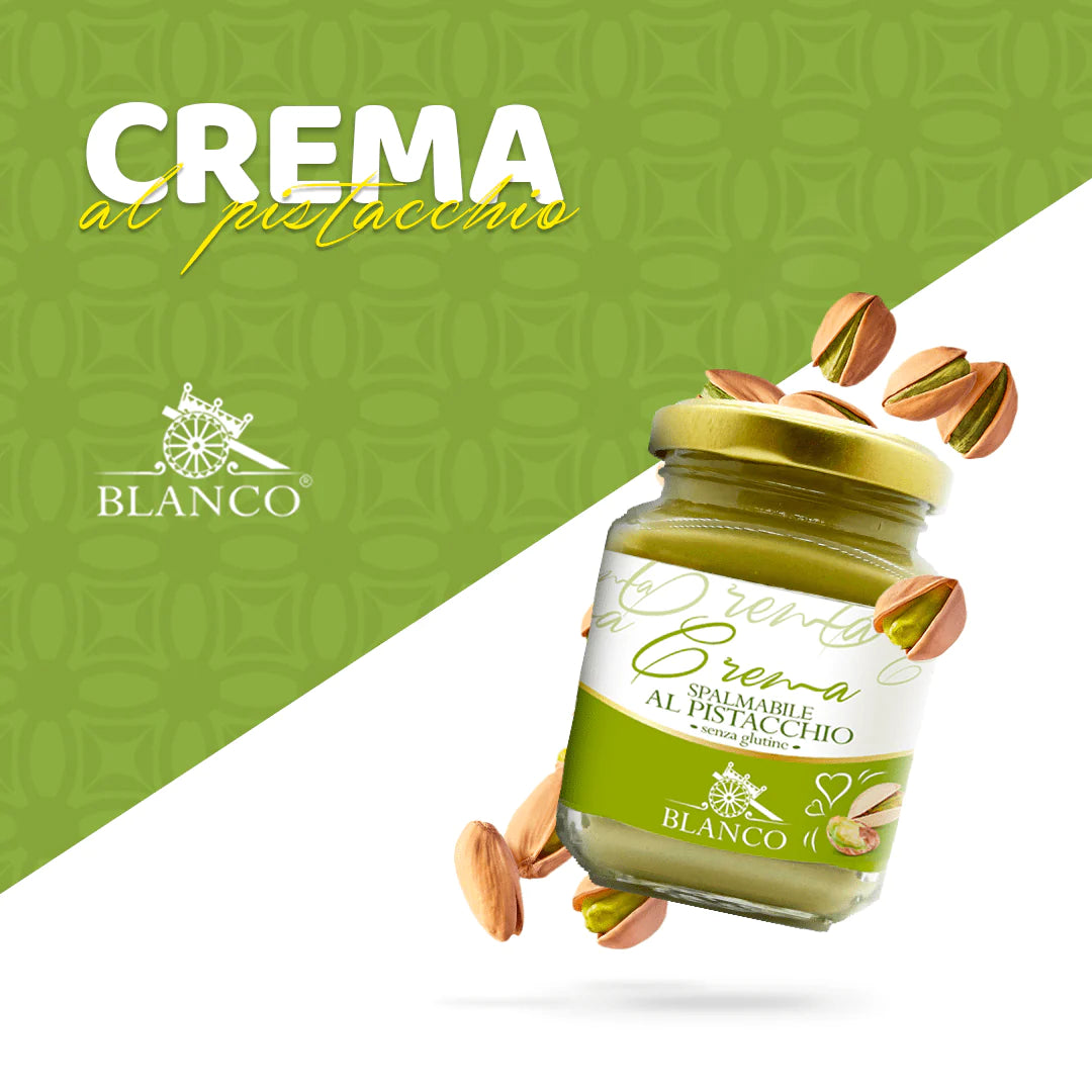 190 gr Crema al Pistacchio.