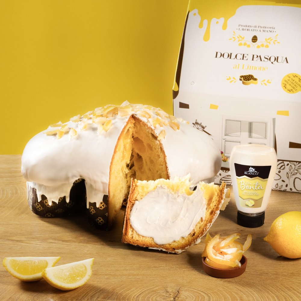 Colomba Artigianale da 1 KG + 190 gr di irresistibile crema per personalizzare ogni tua fetta