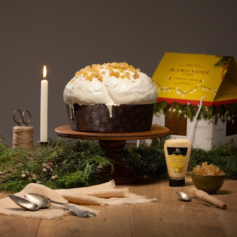 1 KG de panettone artisanal à la pistache + 190 GR d&