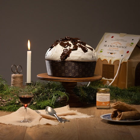 1 KG de panettone artisanal à la pistache + 190 GR d&