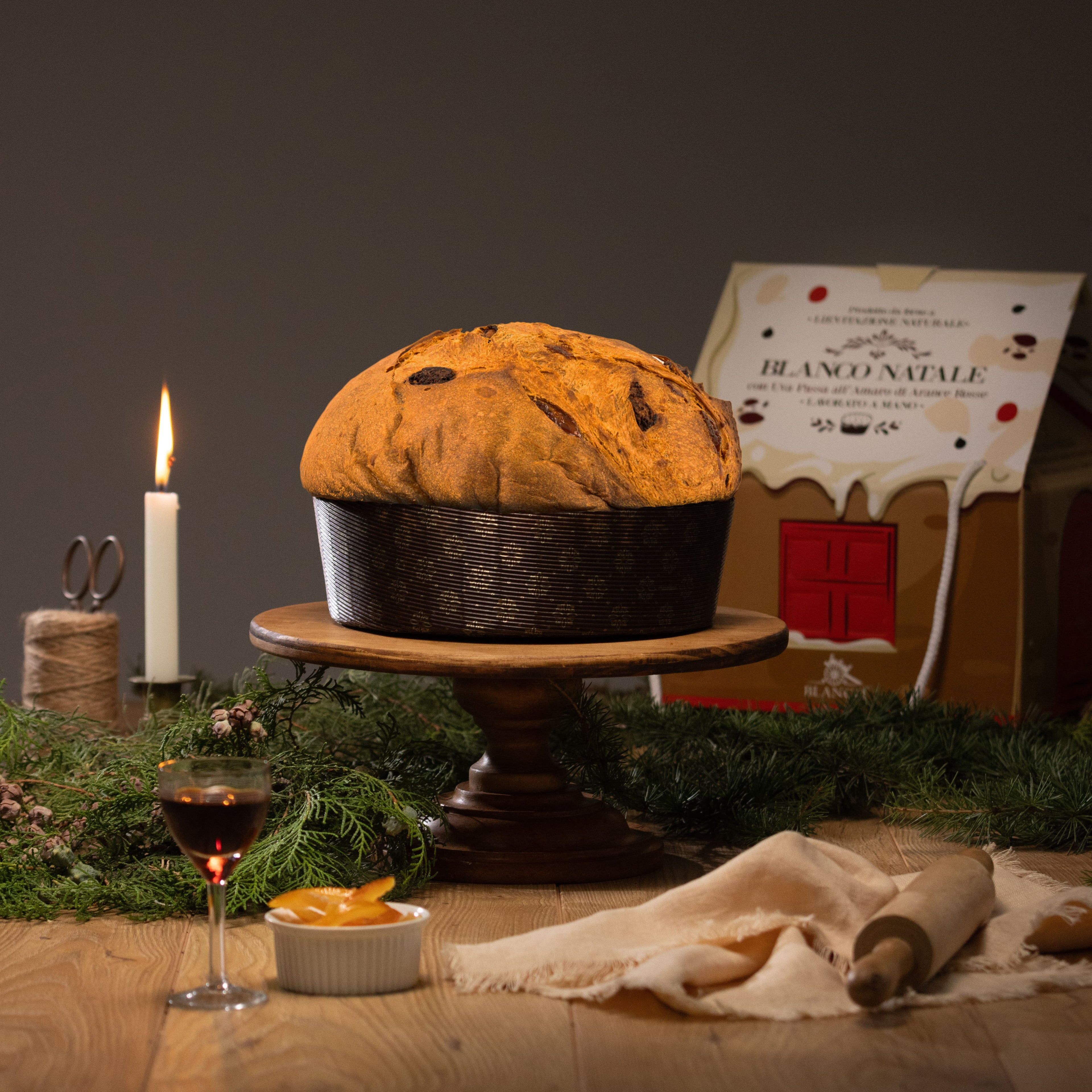 "Casetta" Panettone Uva passa all&