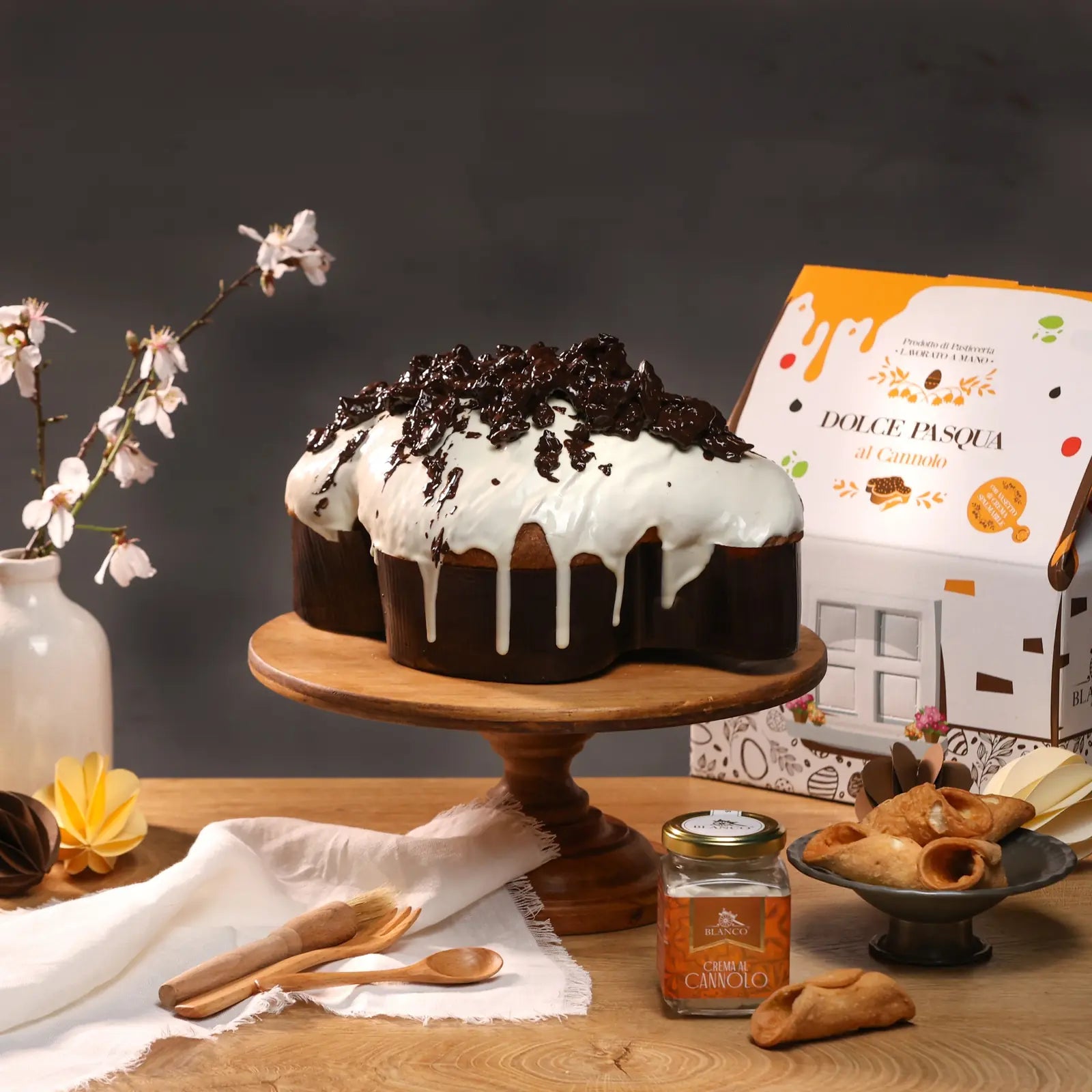 Colomba al Cannolo 1 kg + 190 gr di crema spalmabile