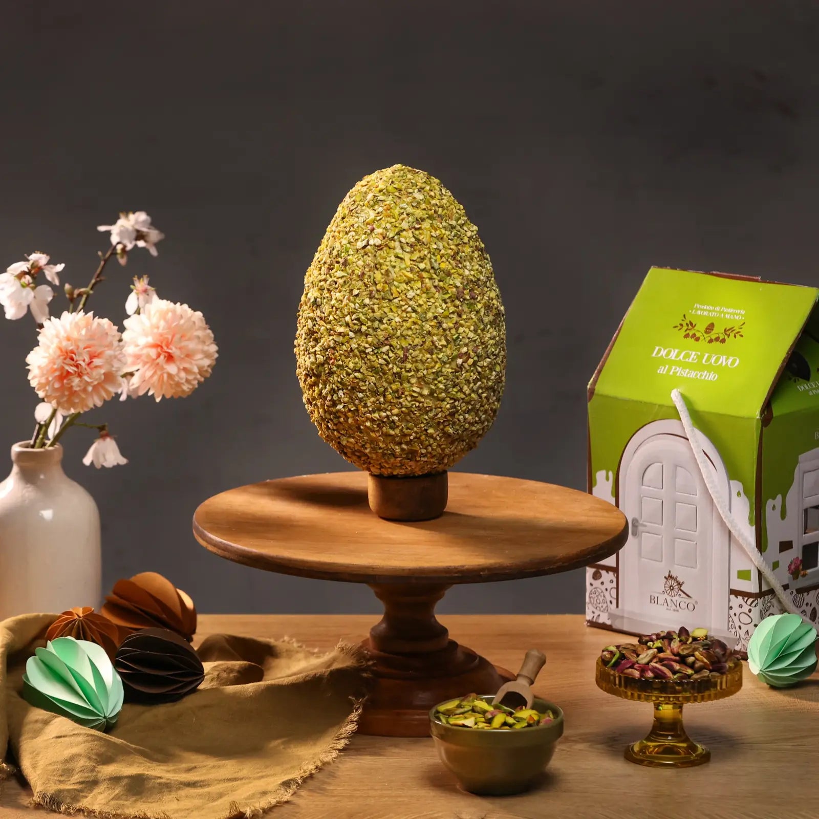 Uovo Artigianale  al Pistacchio Siciliano da 500Gr