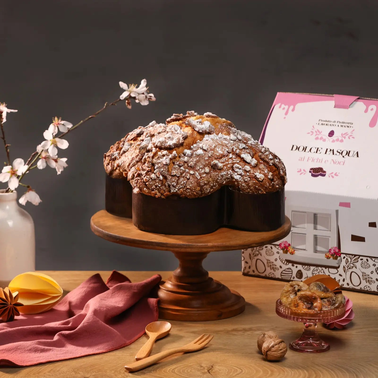 Colomba Artigianale Fichi e Noci