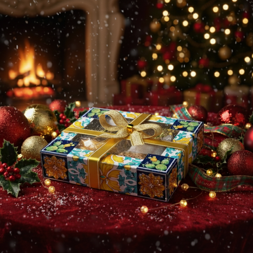 Box pasta di mandorle Idee regalo Natale 2025